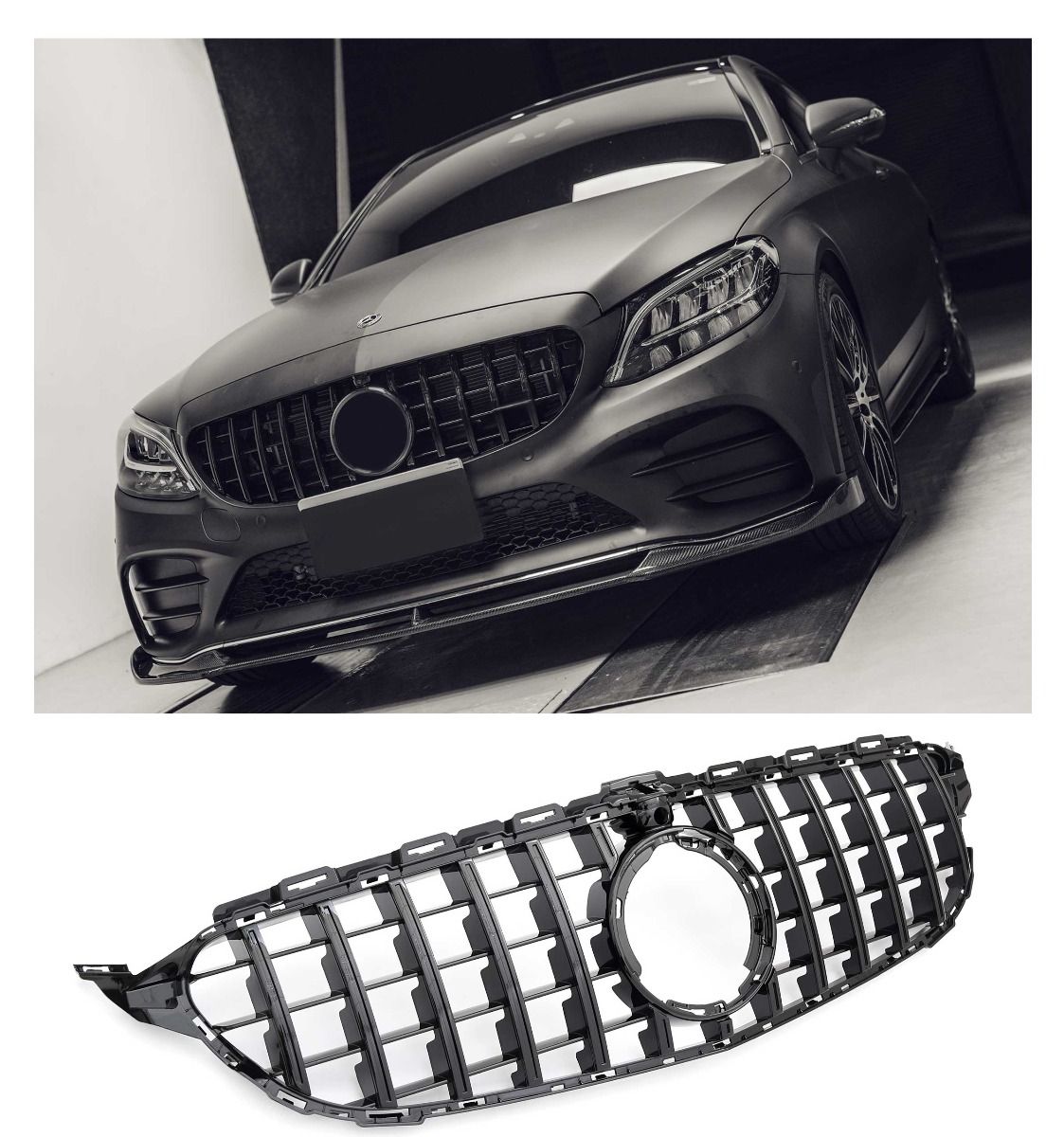 Grille Sport 360° fits for Mercedes W205 FACELIFT GT PANAMERICANA LOOK